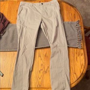 ASOS light gray chino pants